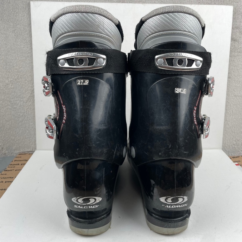 Salomon Mission 7 Ski Boots Energyzer 70 Black Red - Mens Size 27/27.5 (M 9/10) - Picture 6 of 16